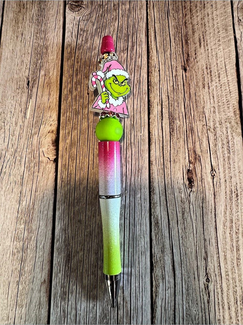 Grinch candy cane pe